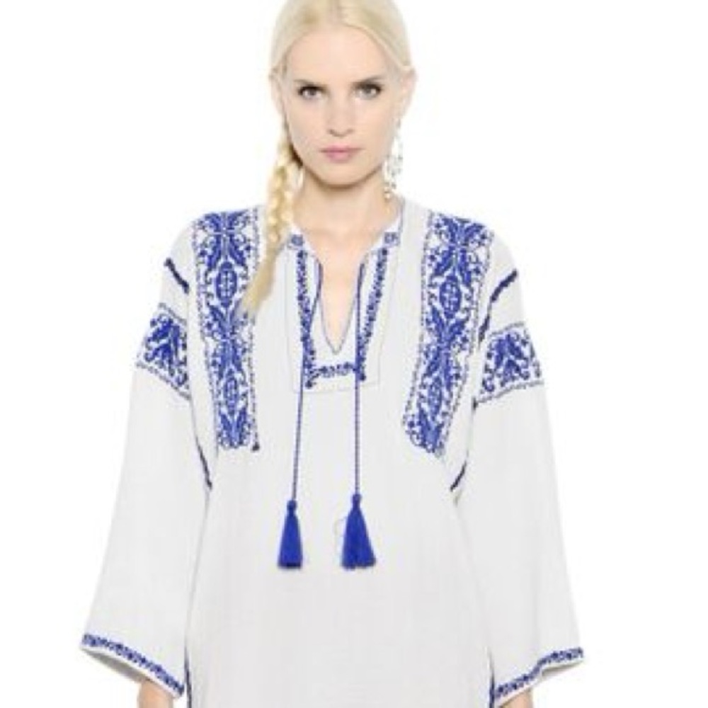 Isabel Marant Etoile.Poet-style blouse. Made in India. 100% cotton. French 42